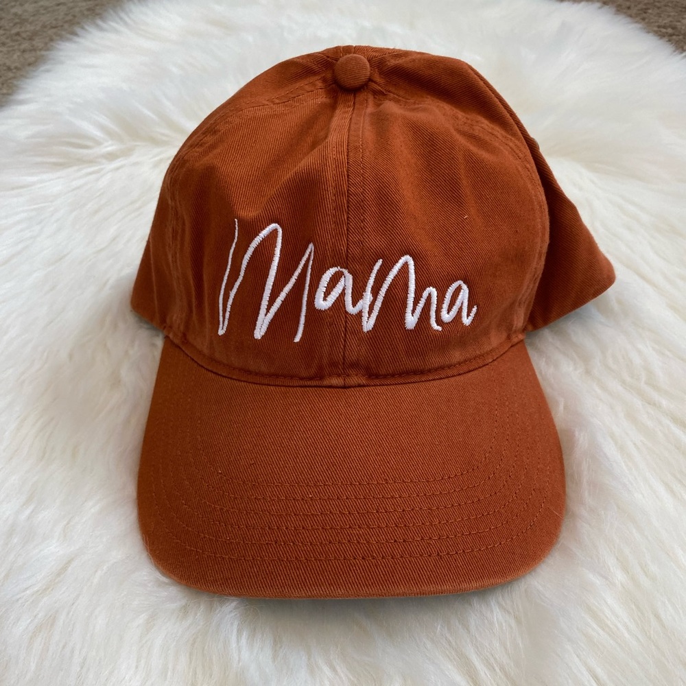 Women’s hat dad style “mama” embroidered